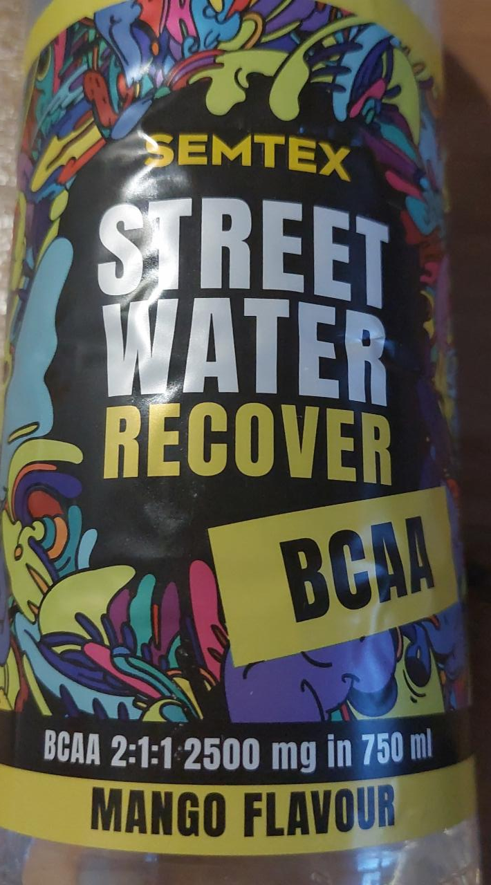 Fotografie - Street water recover bcaa mango flavour Semtex
