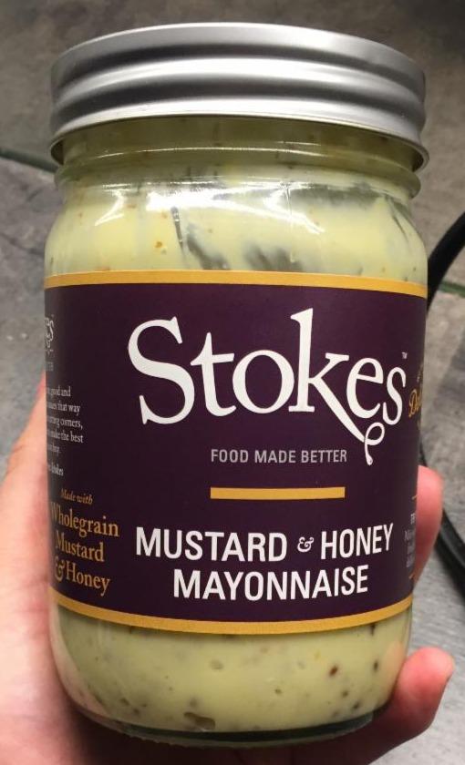 Fotografie - Mustard & honey mayonnaise Stokes