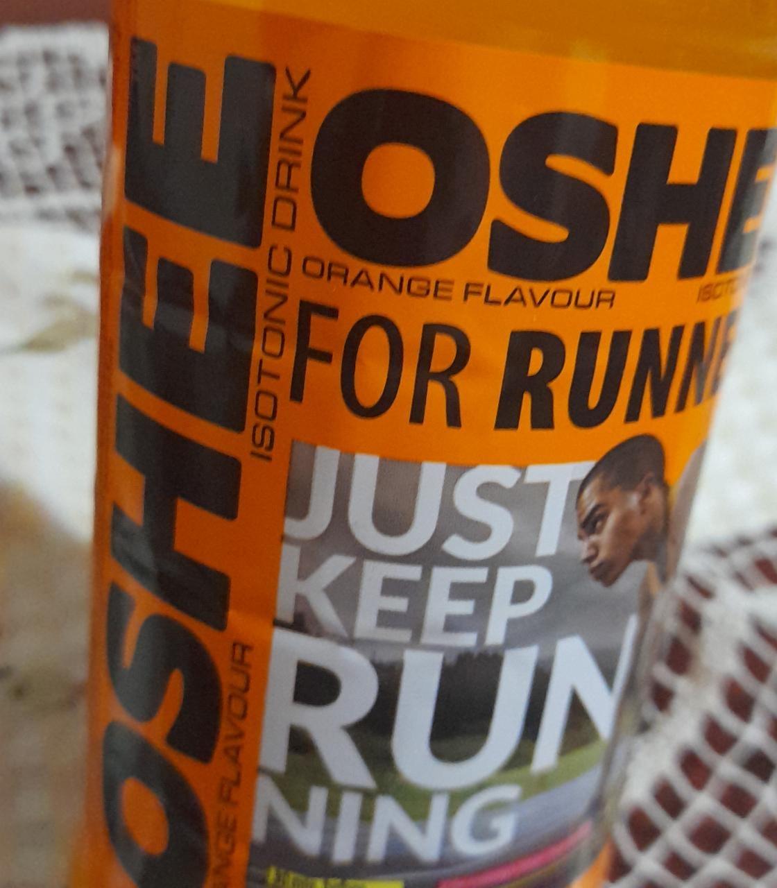 Fotografie - Oshee Isotonic Drink Orange flavour For runners