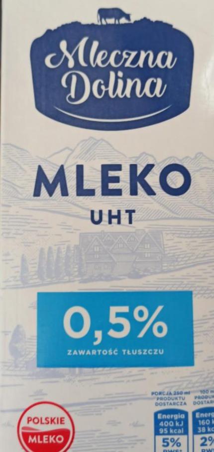 Fotografie - Mleko 0.5% Mleczna dolina
