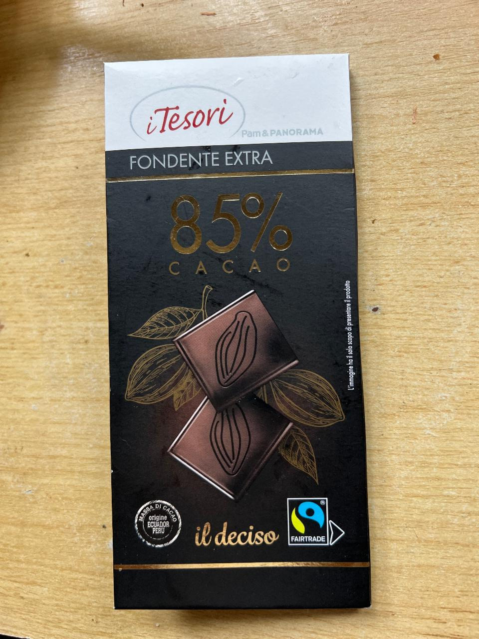 Fotografie - Fondente extra 85% Cacao iTesori