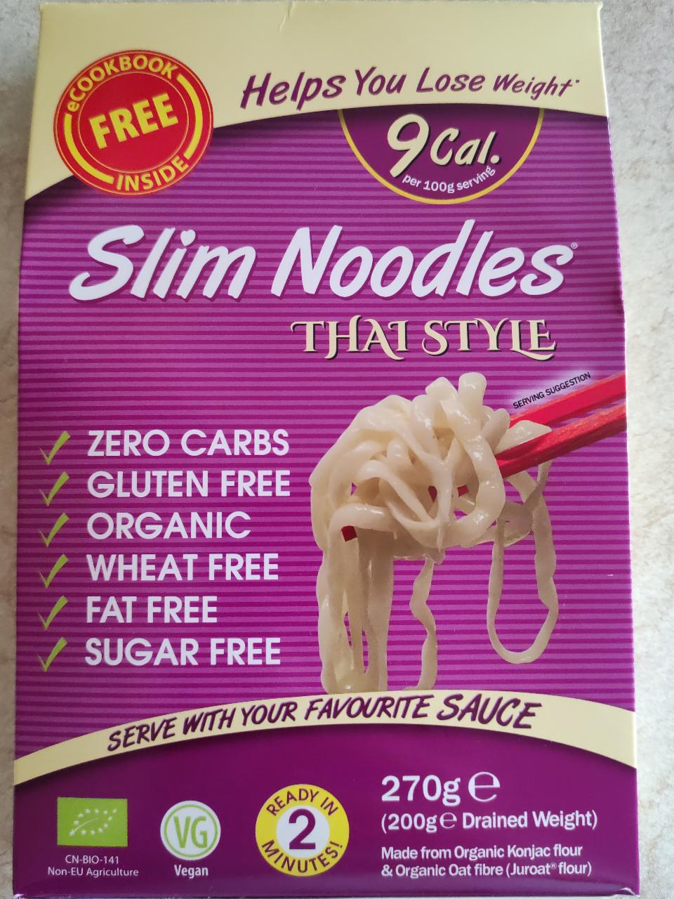 Fotografie - slim noodles thai style 9kcal