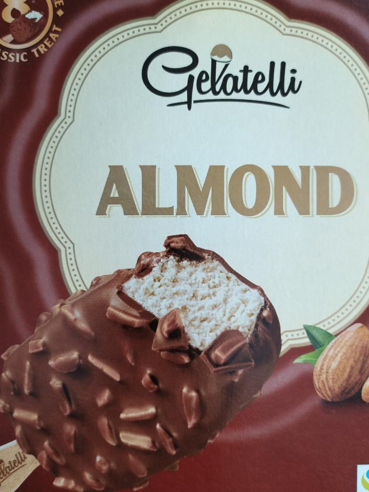 Fotografie - gelatelli almond zmrzlina