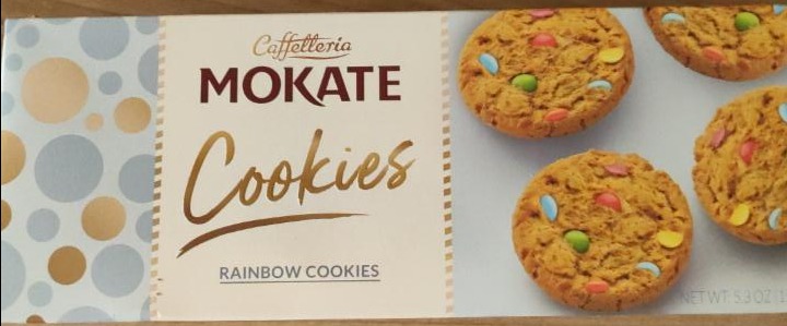 Fotografie - Cookies Rainbow cookies Mokate caffetteria