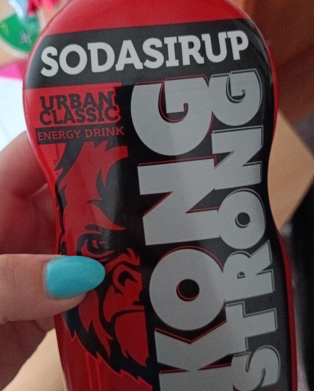 Fotografie - Sodasirup Urban Classic Energy Drink Kong Strong