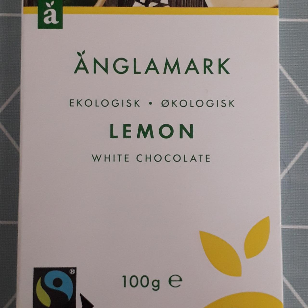 Fotografie - Anglamark lemon white chocolate
