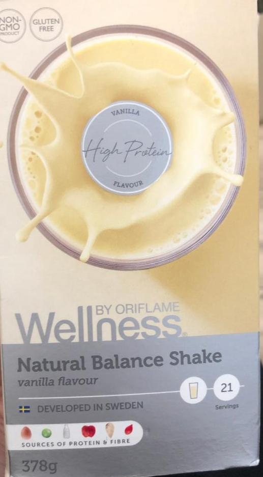 Fotografie - Wellness Natural Balance Shake Vanilla Oriflame