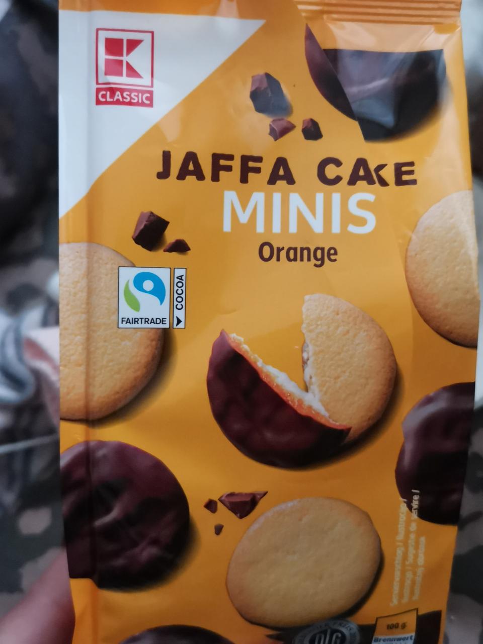 Fotografie - Jaffa cake minis Orange K-Classic