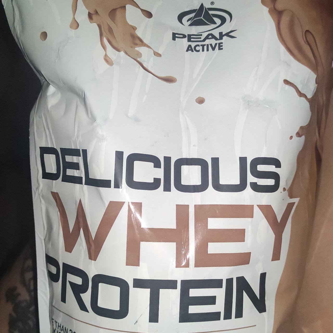 Fotografie - Peak active delicious whey protein