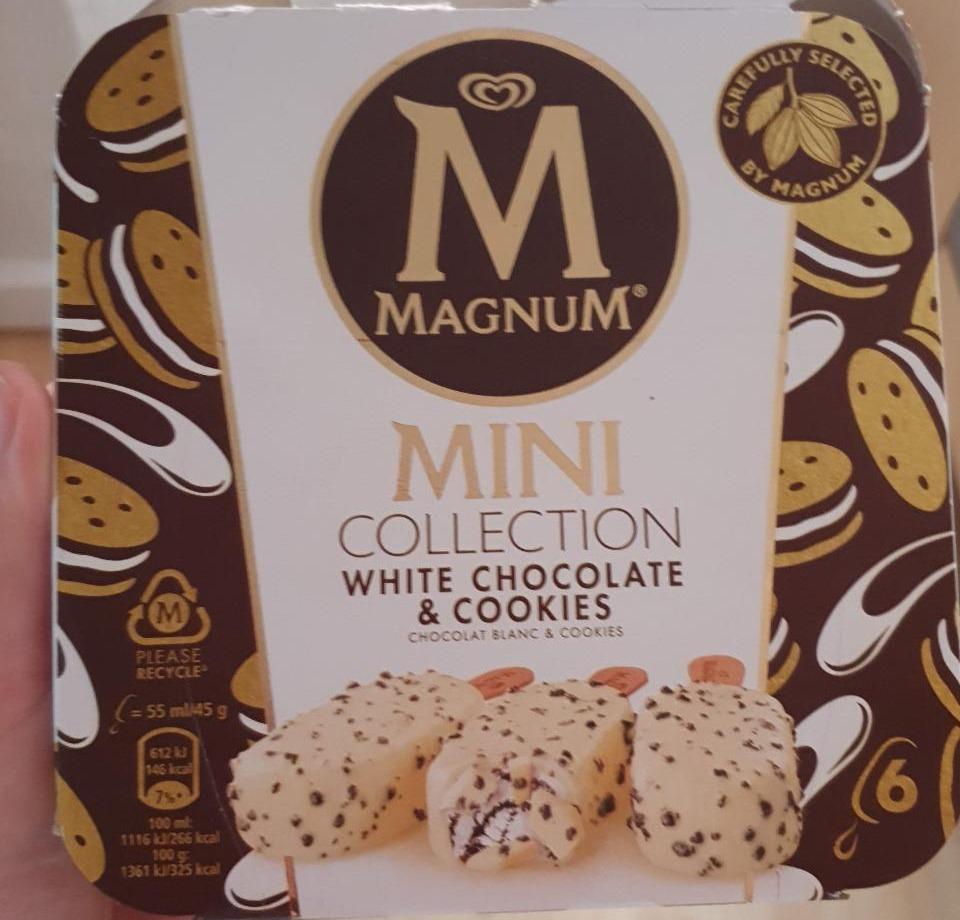 Fotografie - Magnum Mini White chocolate & Cookies Algida