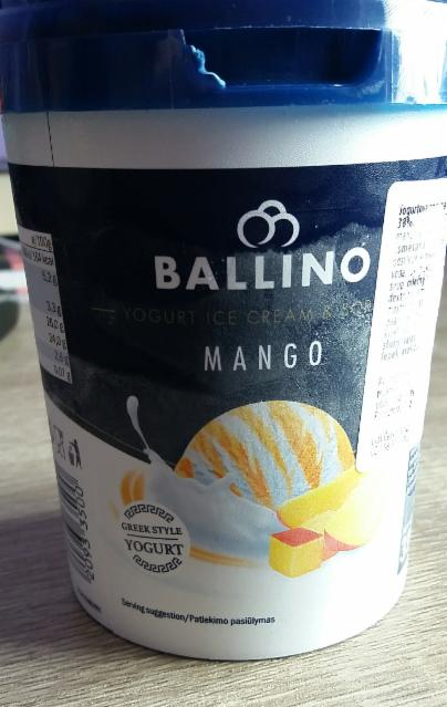 Fotografie - Yoghurt Sorbet Mango Ballino