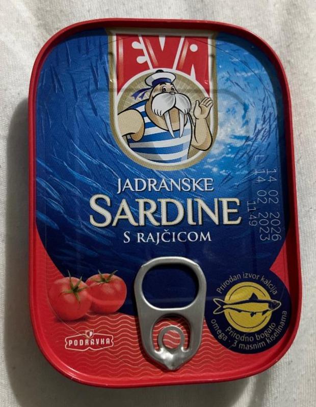 Fotografie - Jadranské sardinky v paradajkovej omáčke Eva