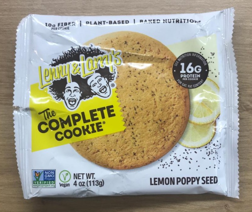 Fotografie - Lenny & Larrys The complete cookie Lemon poppy seed