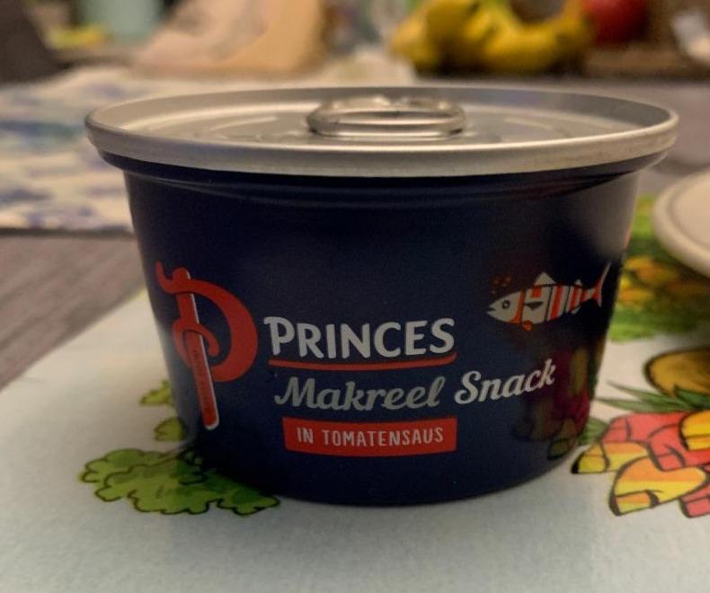 Fotografie - Princes Makreel Snack in tomatensaus