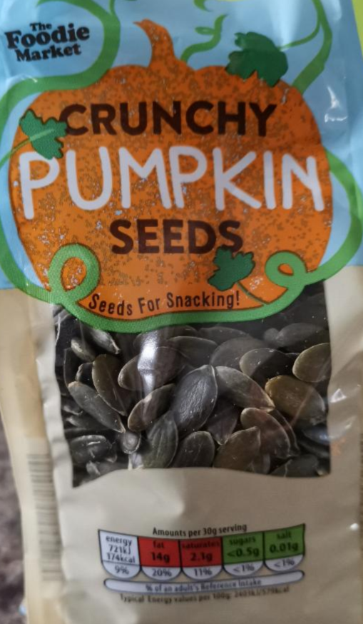 Fotografie - Crunchy pumpkin seeds