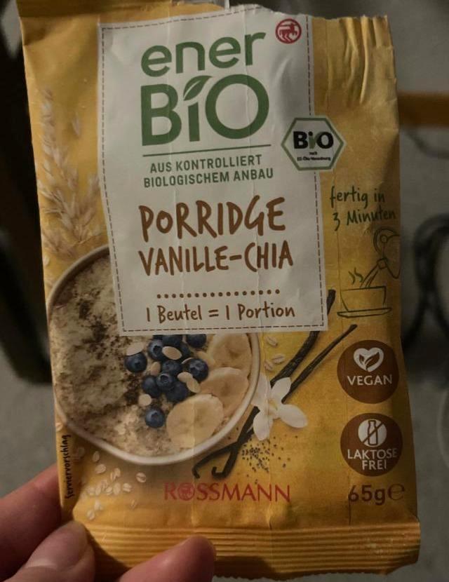 Fotografie - Porridge Vanilla-Chia EnerBio