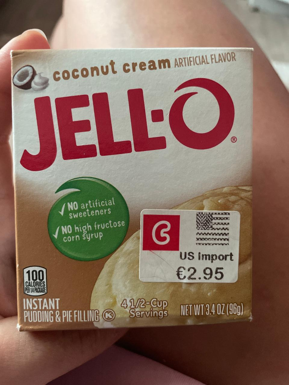 Fotografie - Jell-o pudding coconut cream