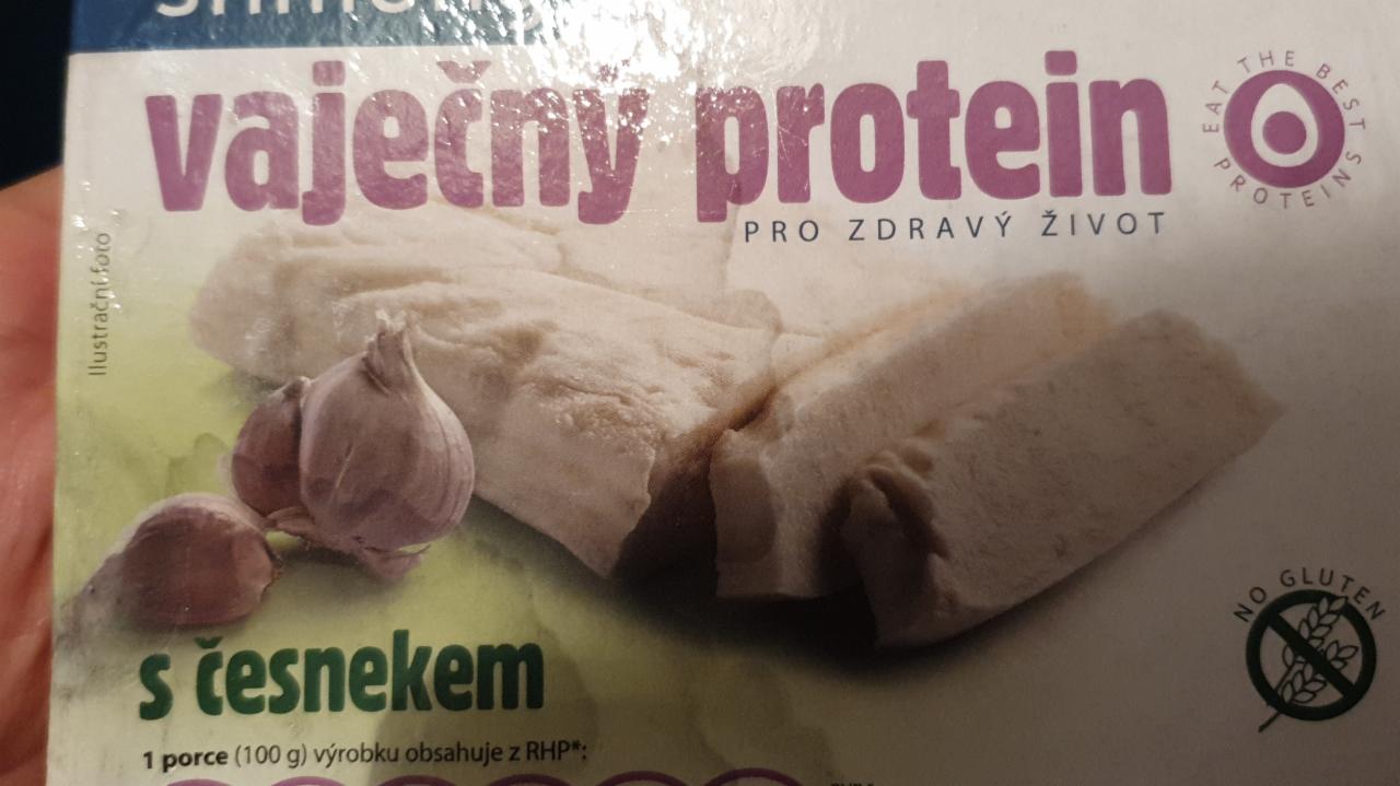 Fotografie - shamky vajecny protein s cesnakom