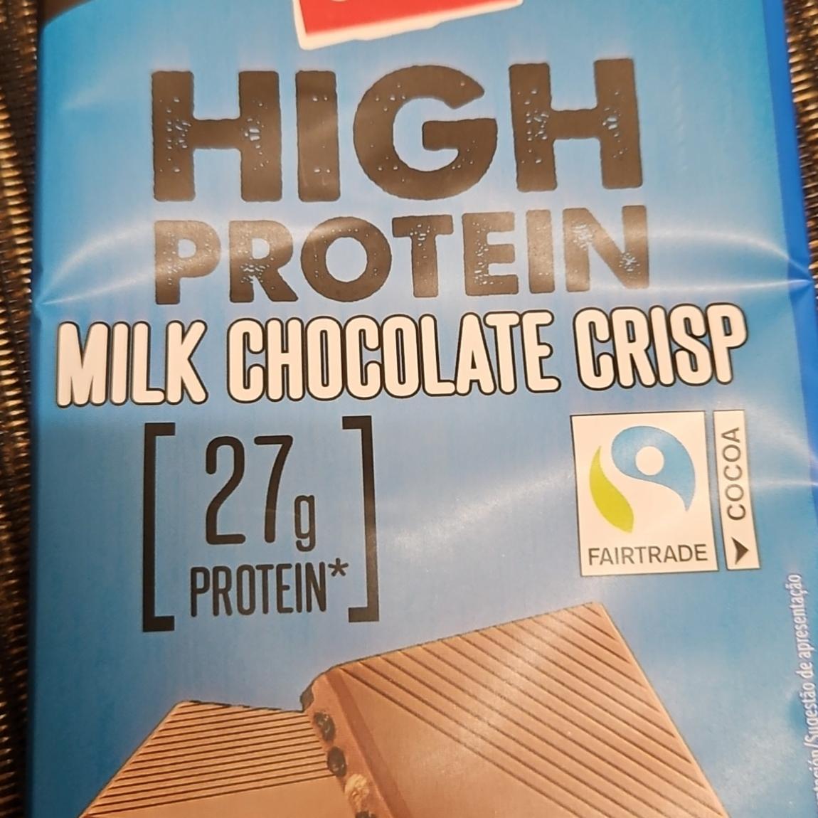 Fotografie - High Protein Milk Chocolate Crisp Fin Carré