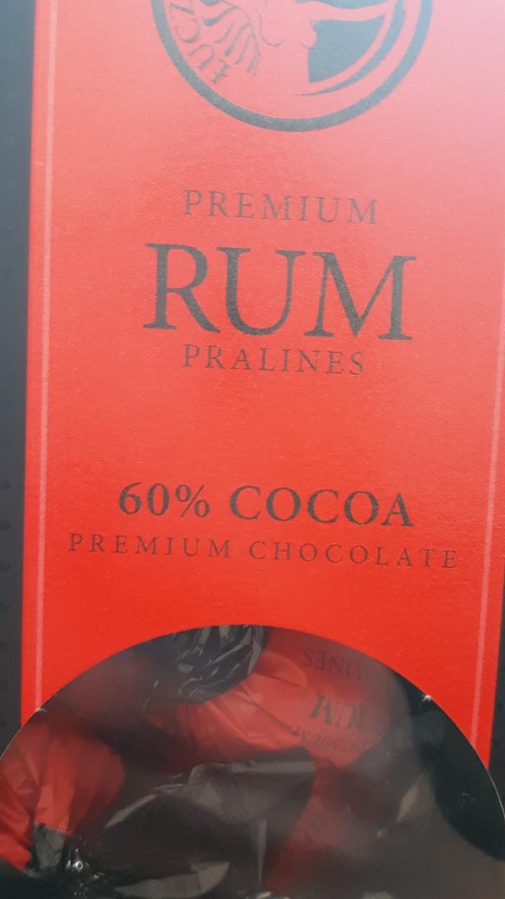 Fotografie - premium rum pralines