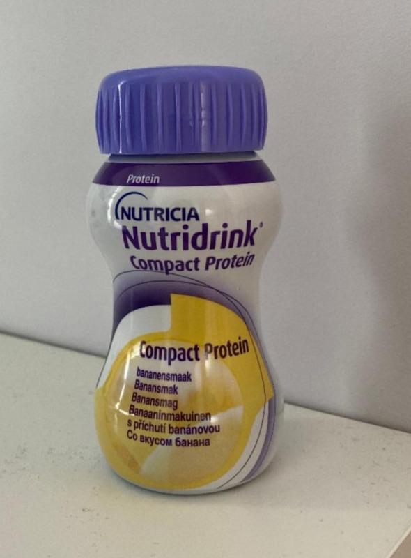 Fotografie - Nutridrink compact protein s príchuťou banánovou Nutricia