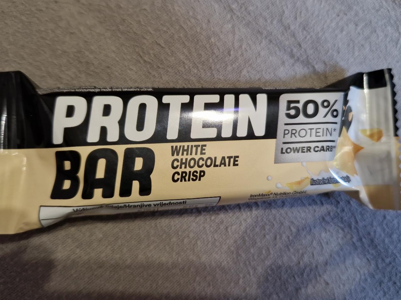 Fotografie - Protein bar white chocolate crisp