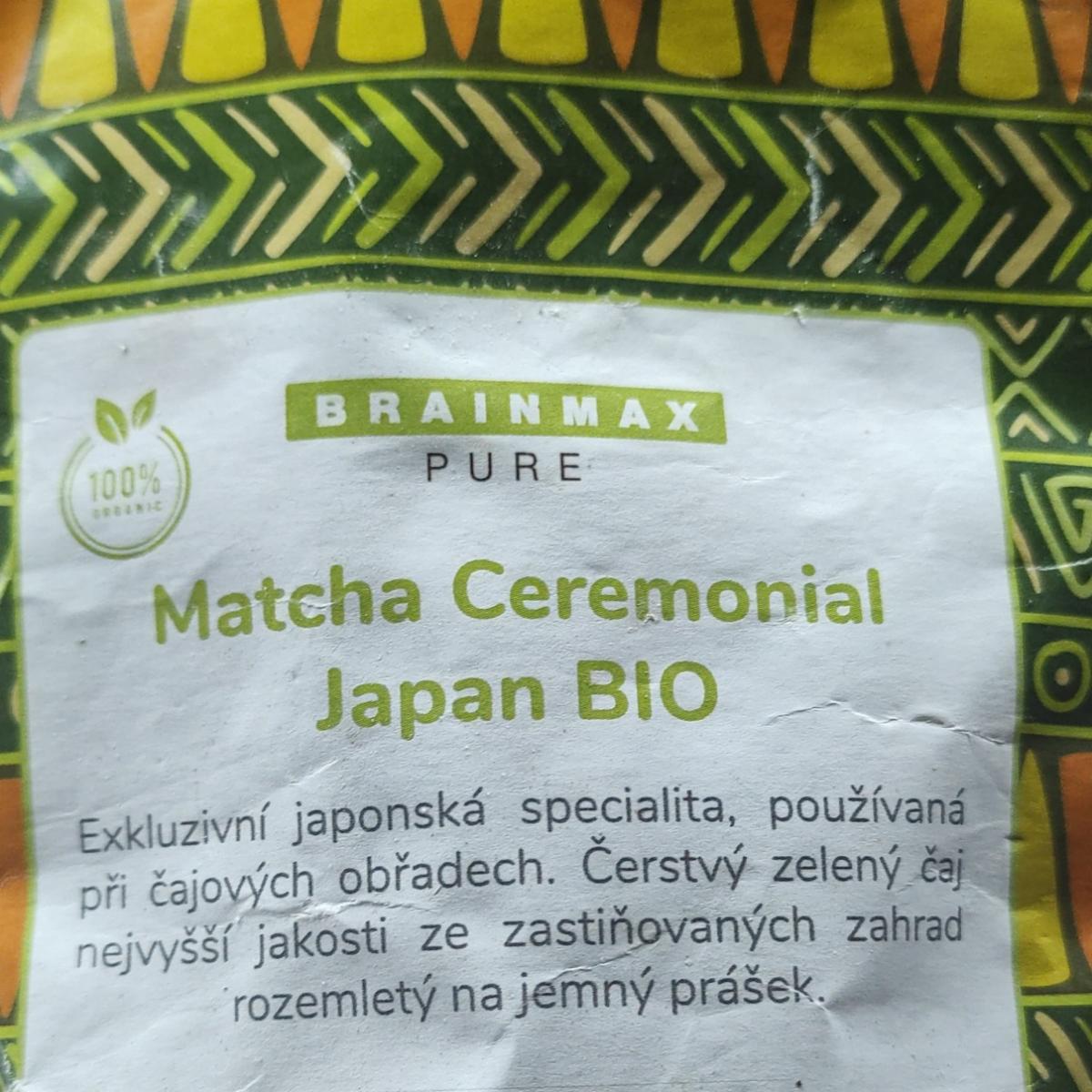 Fotografie - Matcha Ceremonial Japan Bio Brainmax Pure