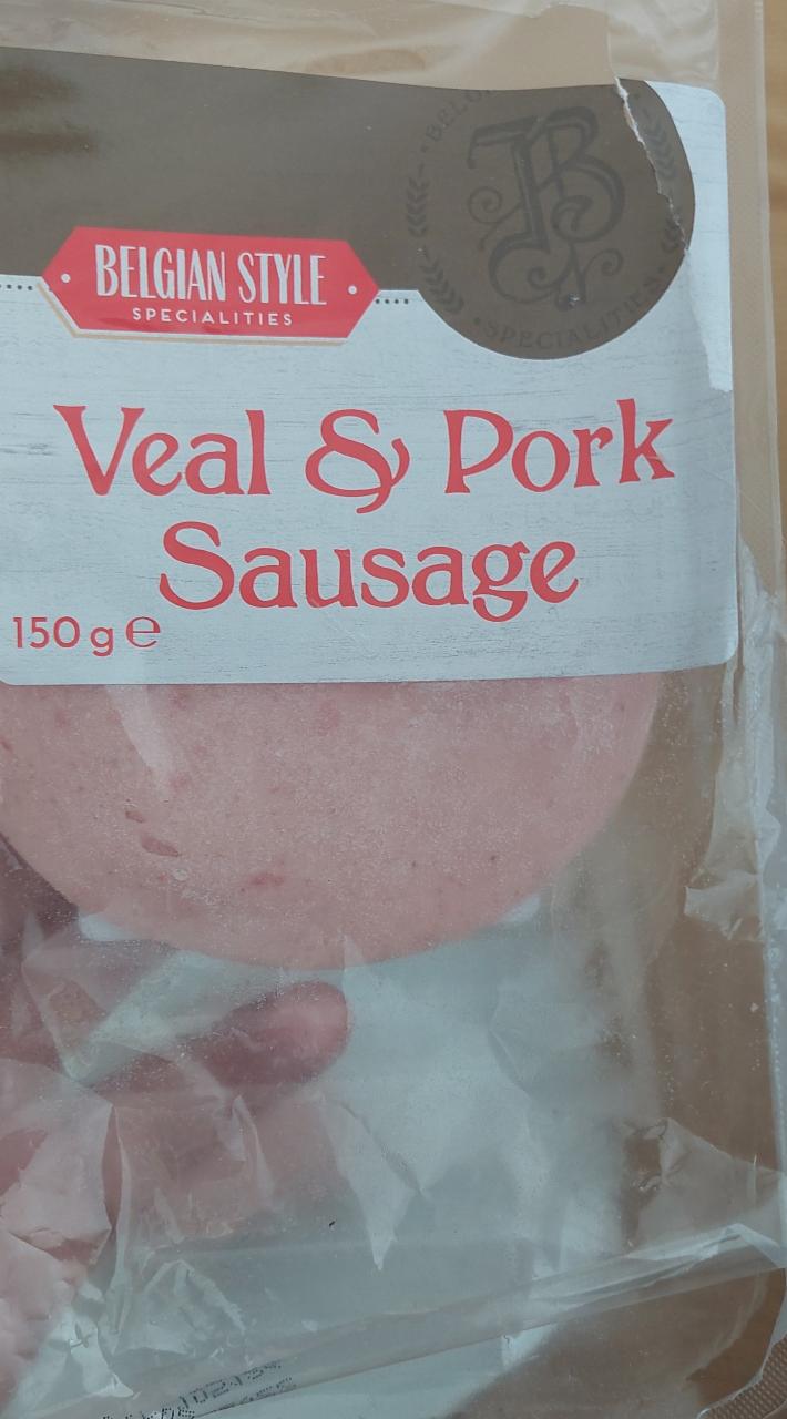 Fotografie - veal & pork sausage
