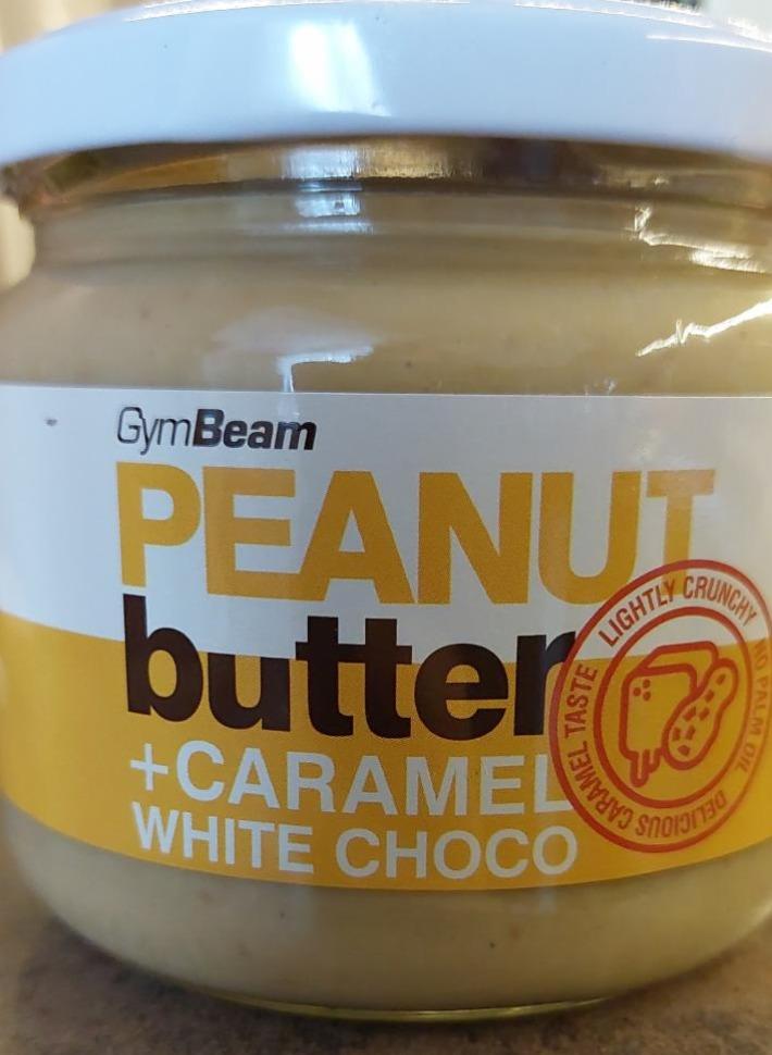 Fotografie - Peanut Butter Caramel White Choco GymBeam