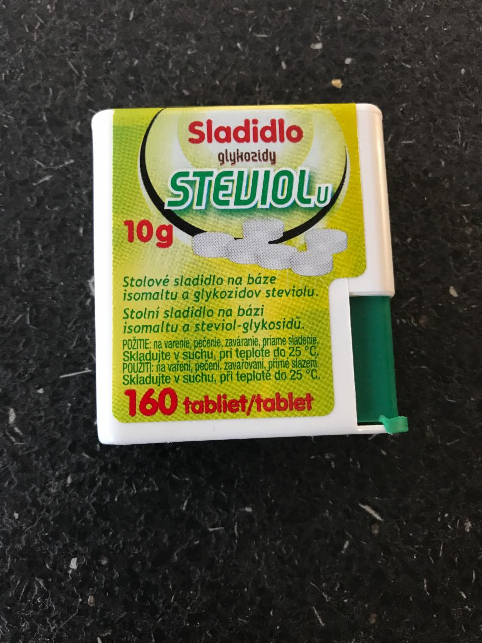 Fotografie - sladidlo glykozidy steviolu