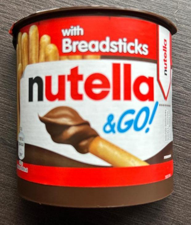 Fotografie - Nutella & Go! with Breadsticks