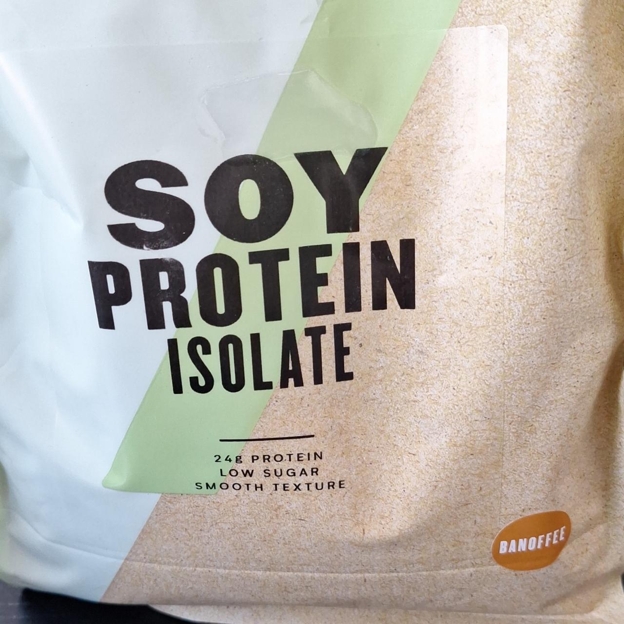 Fotografie - Soy Protein Isolate Banoffee MyProtein