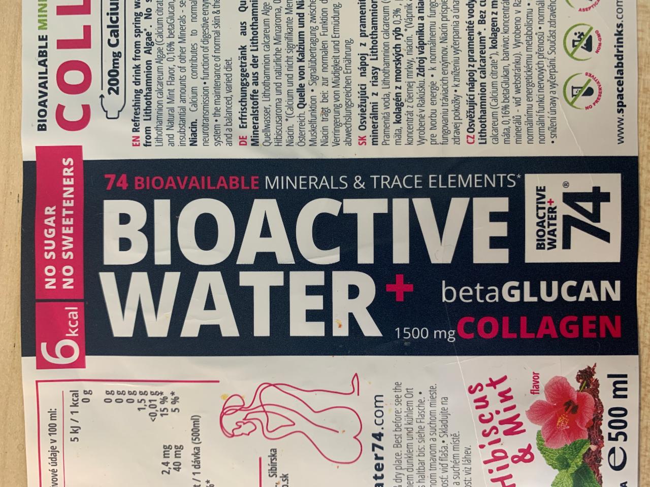 Fotografie - bioactive water Hibiscus & Mint
