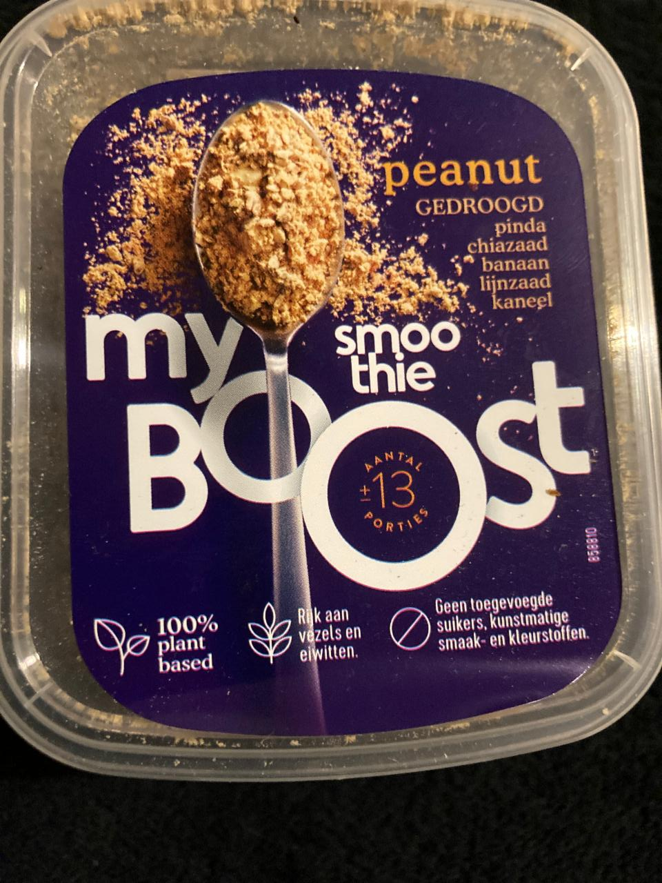 Fotografie - my smoothie boost peanut