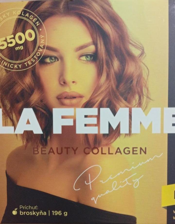 Fotografie - LA FEMME Beauty Collagen broskyna