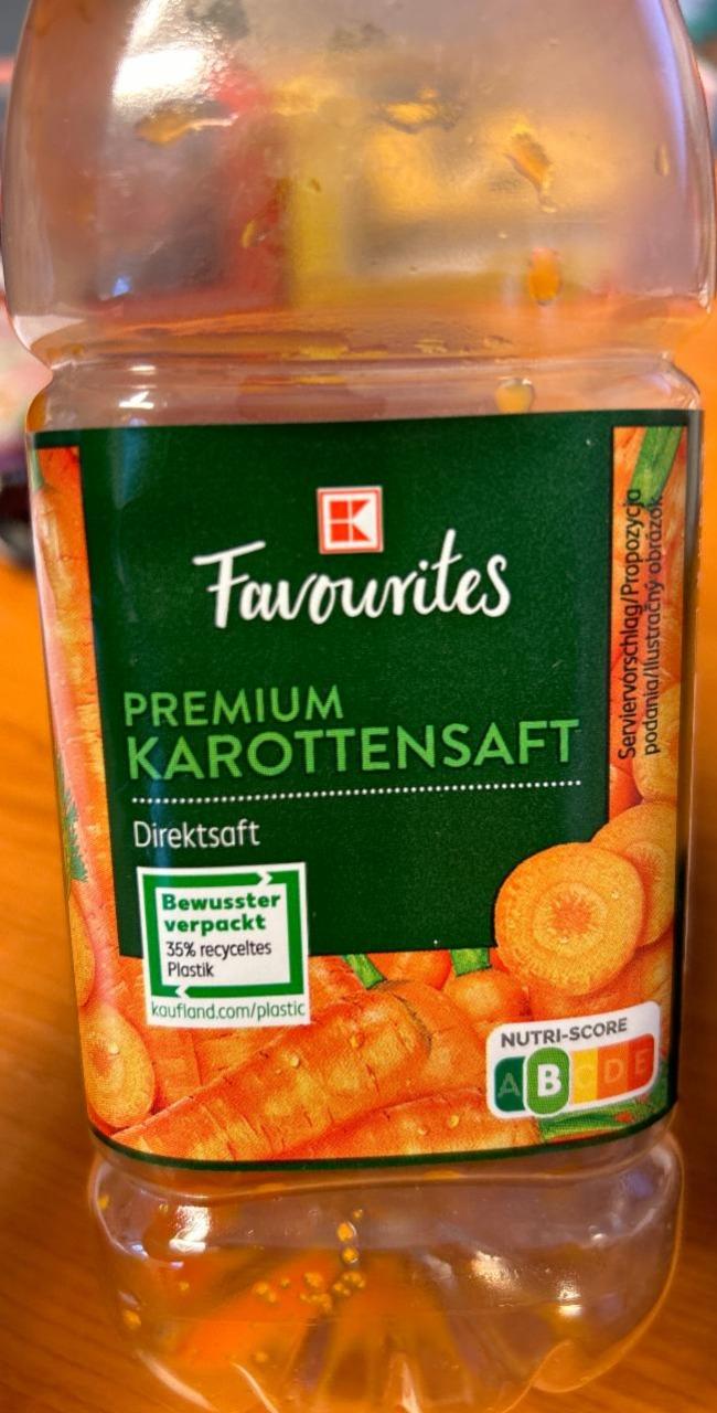 Fotografie - Premium Karottensaft K-Favourites