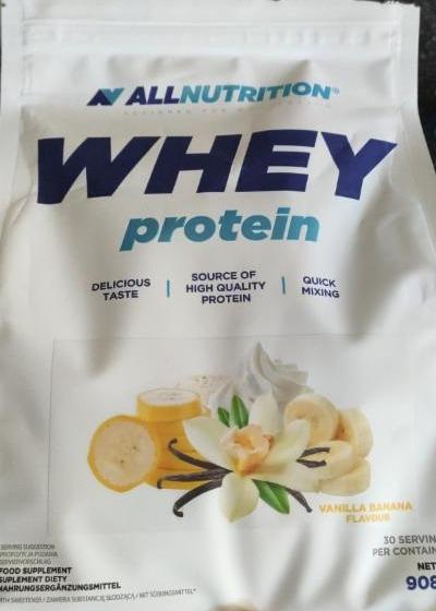 Fotografie - Whey protein Vanilla Banana Allnutrition