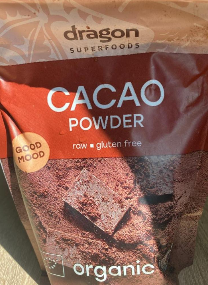 Fotografie - Organic Raw Cacao powder Dragon superfoods