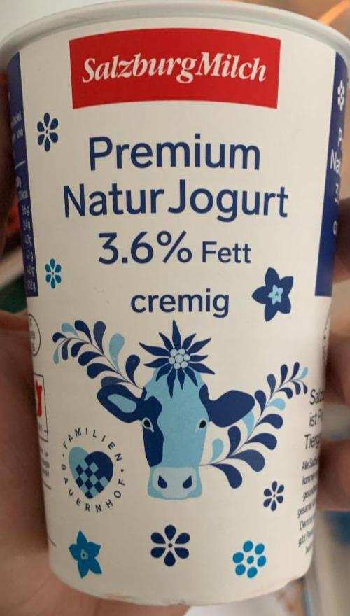 Fotografie - SalzburgMilch Premium Natur Jogurt 3.6%