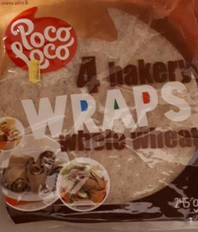 Fotografie - 4 bakery Wraps whole wheat Poco Loco