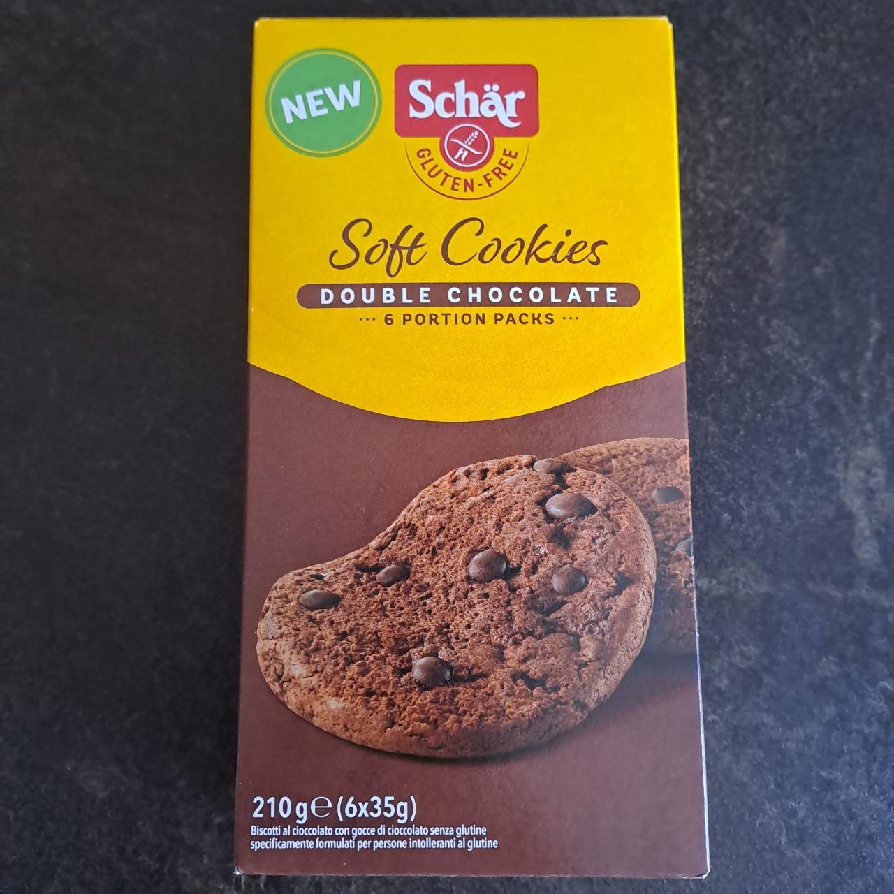 Fotografie - Soft Cookies Double Chocolate Schär