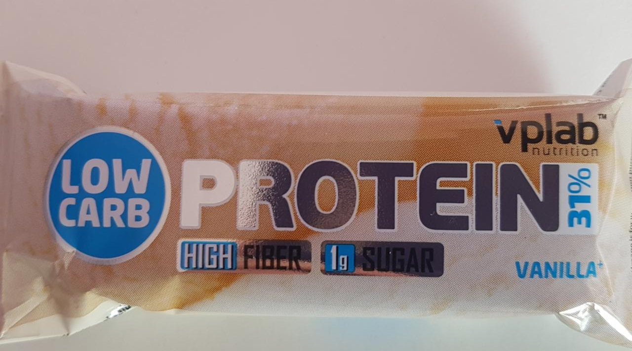 Fotografie - low carb protein bar vanilla vplab
