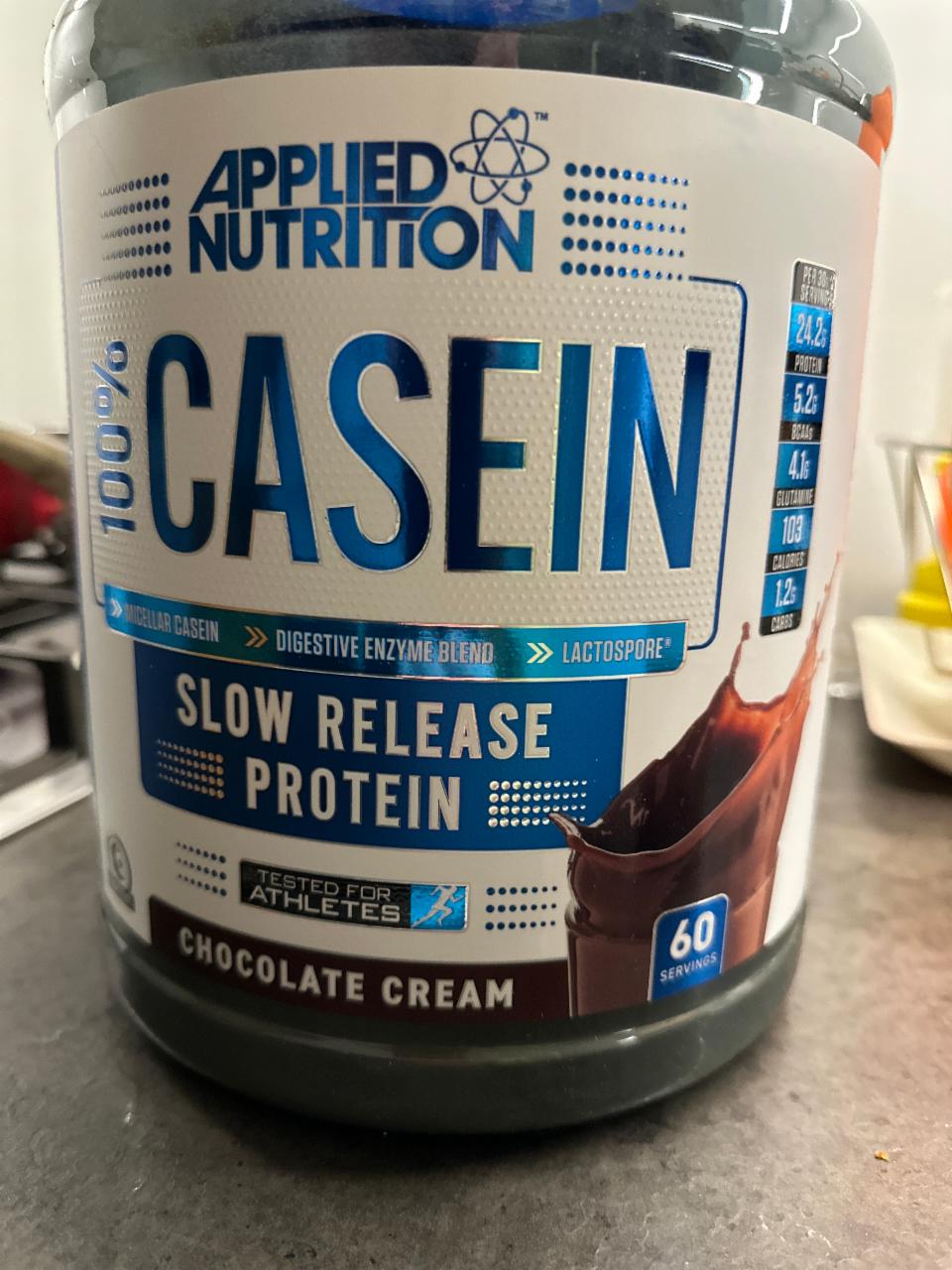 Fotografie - 100% Casein Chocolate cream Applied Nutrition