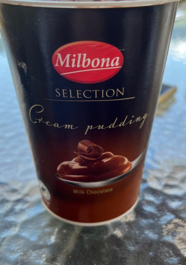 Fotografie - Cream pudding Milk Chocolate Milbona
