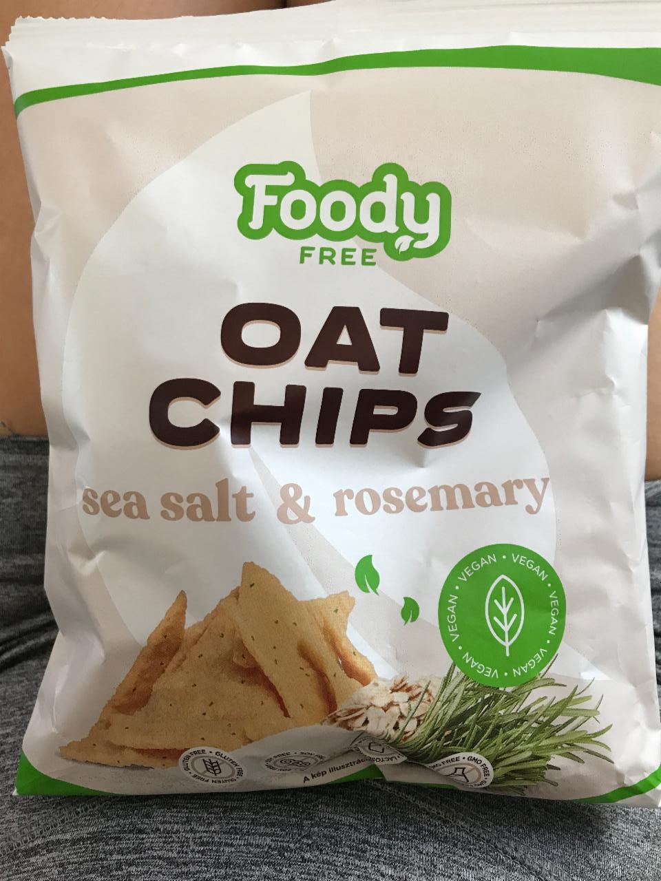 Fotografie - oat chips sea salt & rosemary