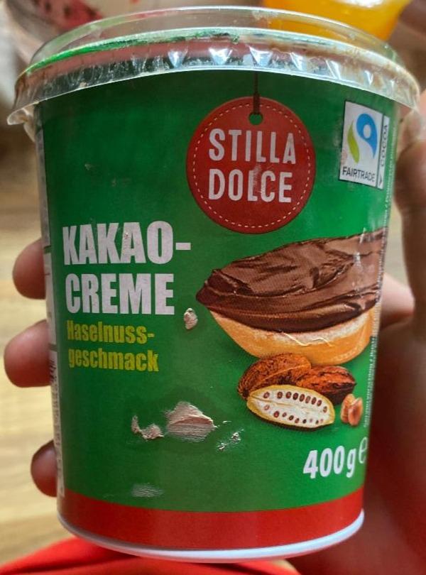 Fotografie - Kakao-Creme Haselnuss-geschmack Stilla Dolce