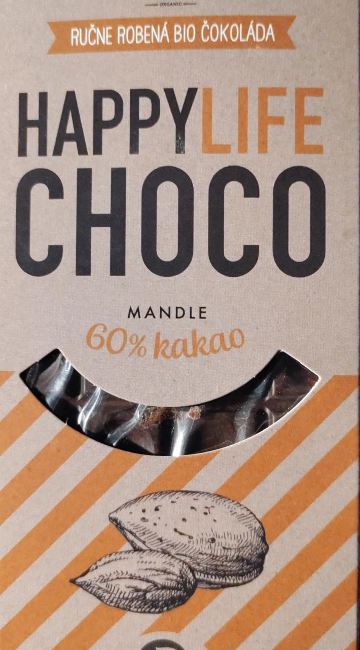 Fotografie - Happylife Choco Mandle 60% kakao