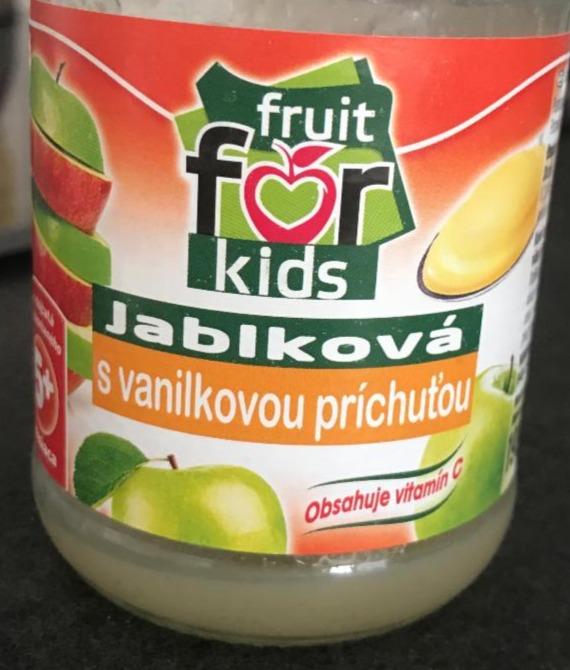 Fotografie - fruit for kids Jablková výživa s vanilkovou príchuťou