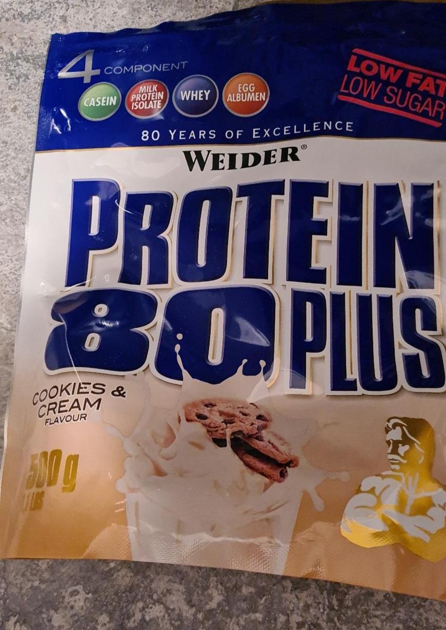 Fotografie - Protein 80 plus cookies & cream Weider