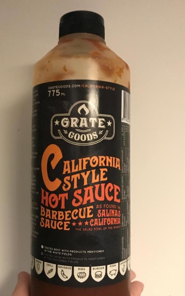 Fotografie - California Style Hot Sauce Barbecue Sauce Grate Goods
